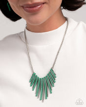 Load image into Gallery viewer, Fashionable Fringe - Green