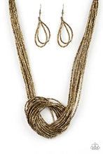Load image into Gallery viewer, Knotted Knockout - Brass