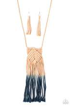 Load image into Gallery viewer, Look At MACRAME Now - Blue